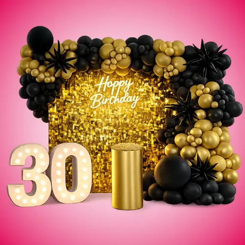 Birthday balloon decoration UAE