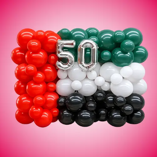 National Day balloon decoration UAE