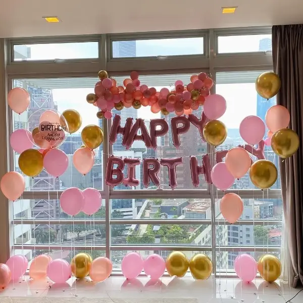 pink theme birthday