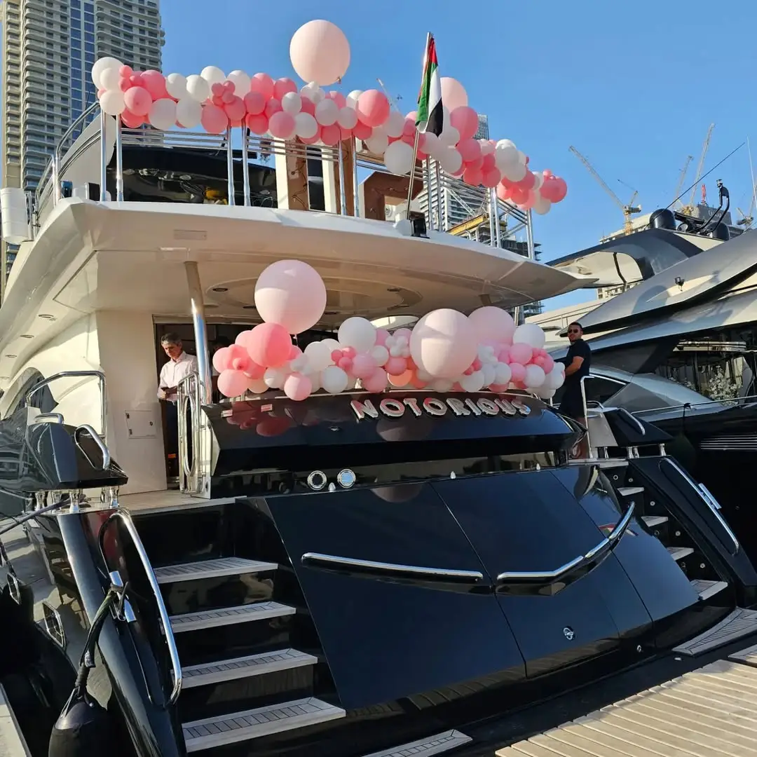 Yatch Decoration in Dubai