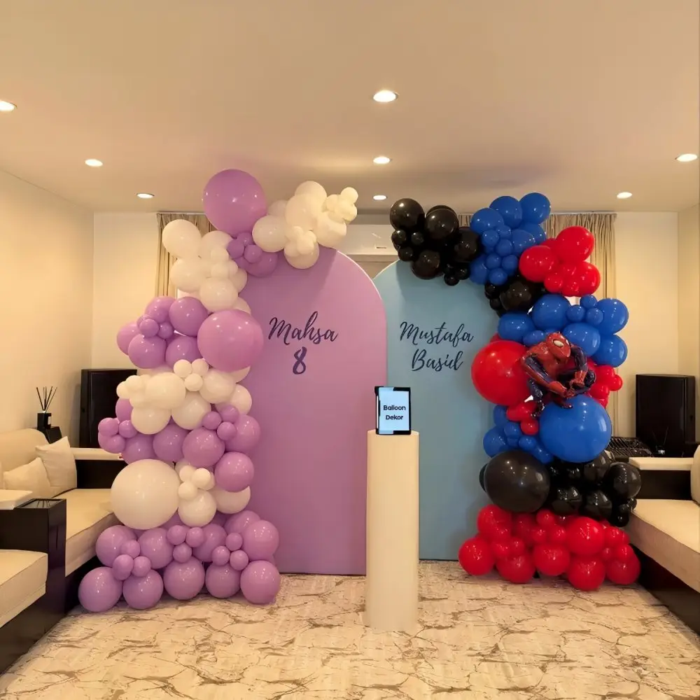 Dynamic Duo Birthday Decoration
