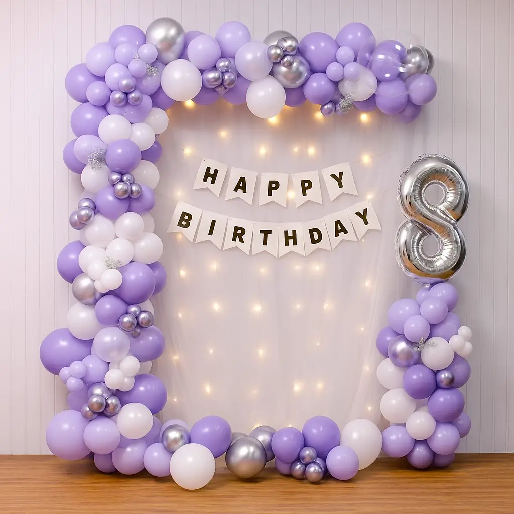 Simple Birthday Decoration for Home in Dubai