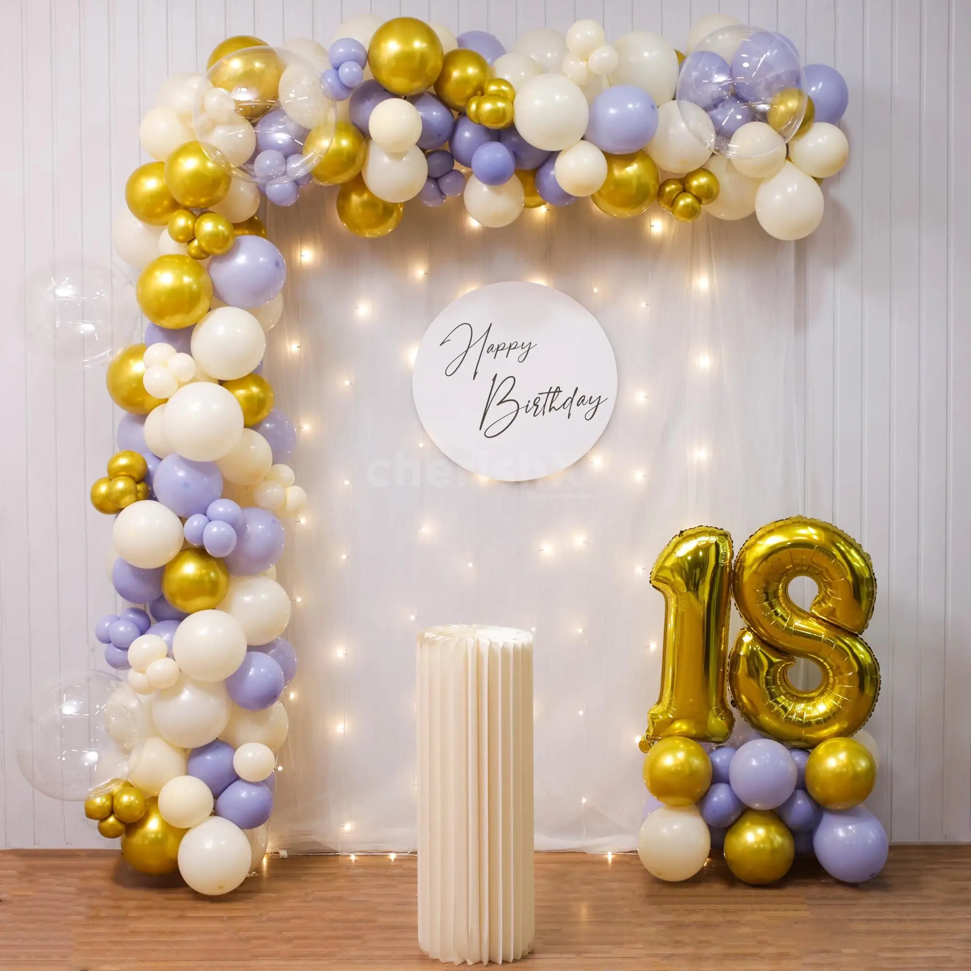 Simple Birthday Decoration for Home in Dubai