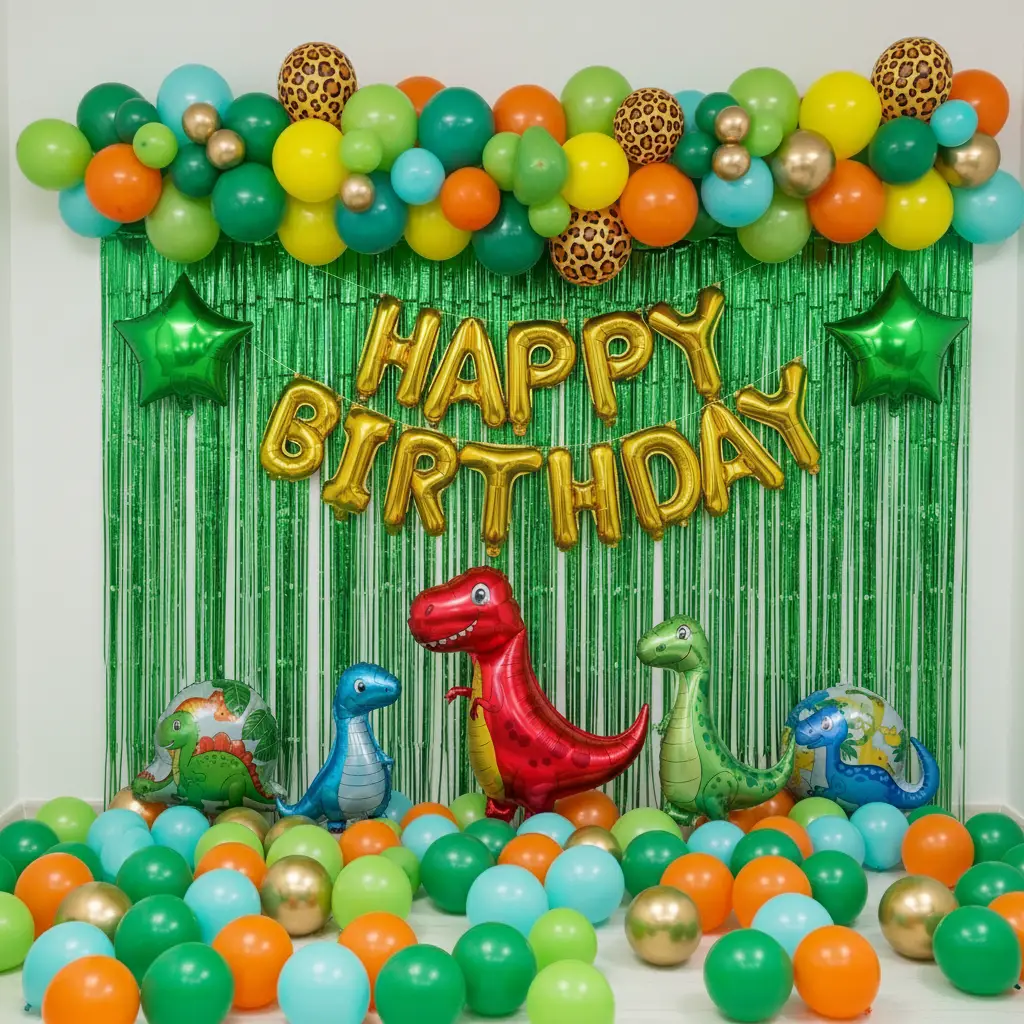 Dinosaur Theme Birthday Decor