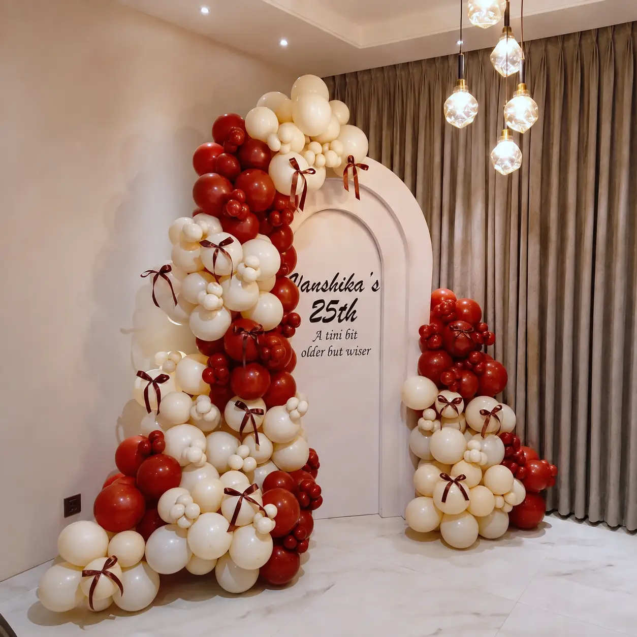 Chat gpt aug pm — 25th Birthday Backdrop Decor at Home