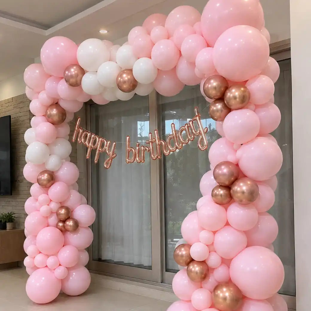 Birthday Gate Balloon Arch