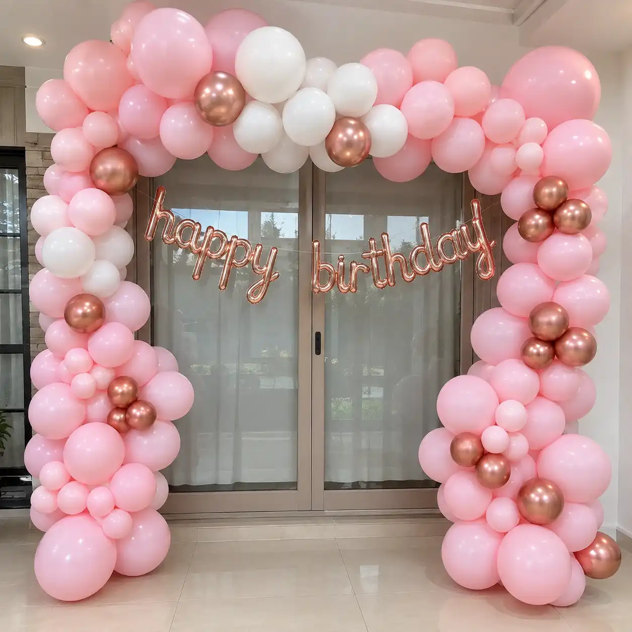 Birthday Gate Balloon Arch