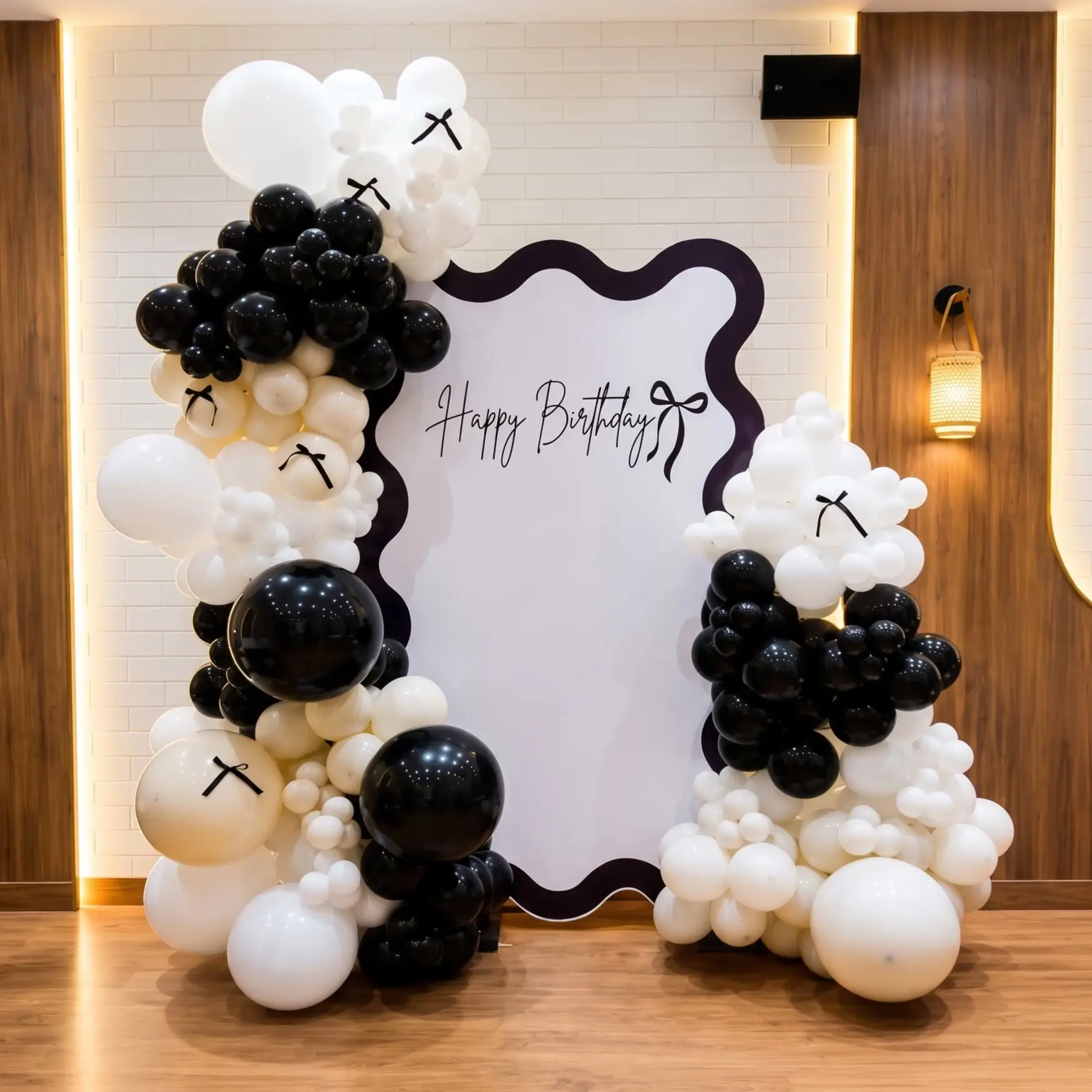 Happy Birthday Arch Backdrop