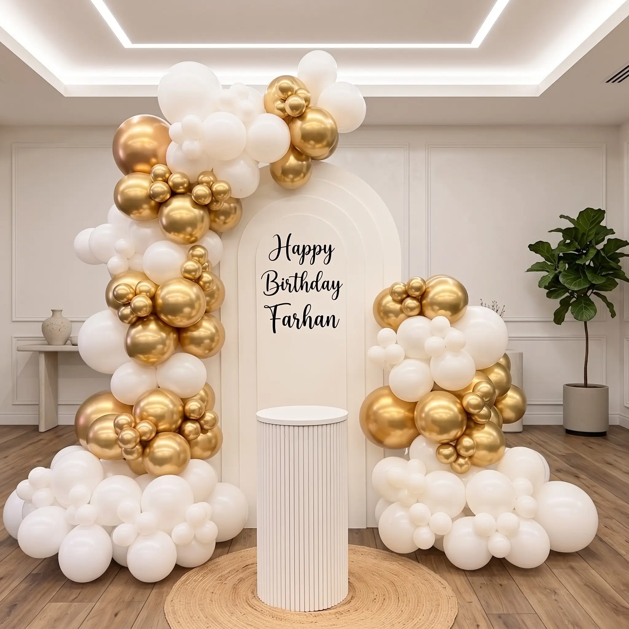 Premium Birthday Arch Setup