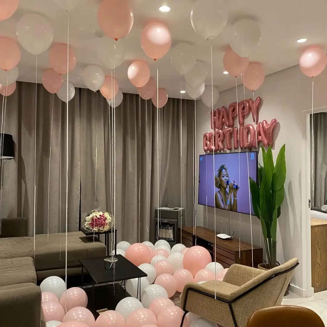 Simple balloon decoration in abu dhabi