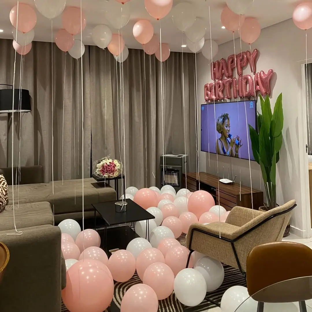 Simple balloon decoration in abu dhabi