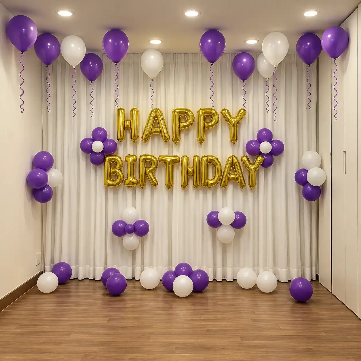 Simple Birthday Setup for kids