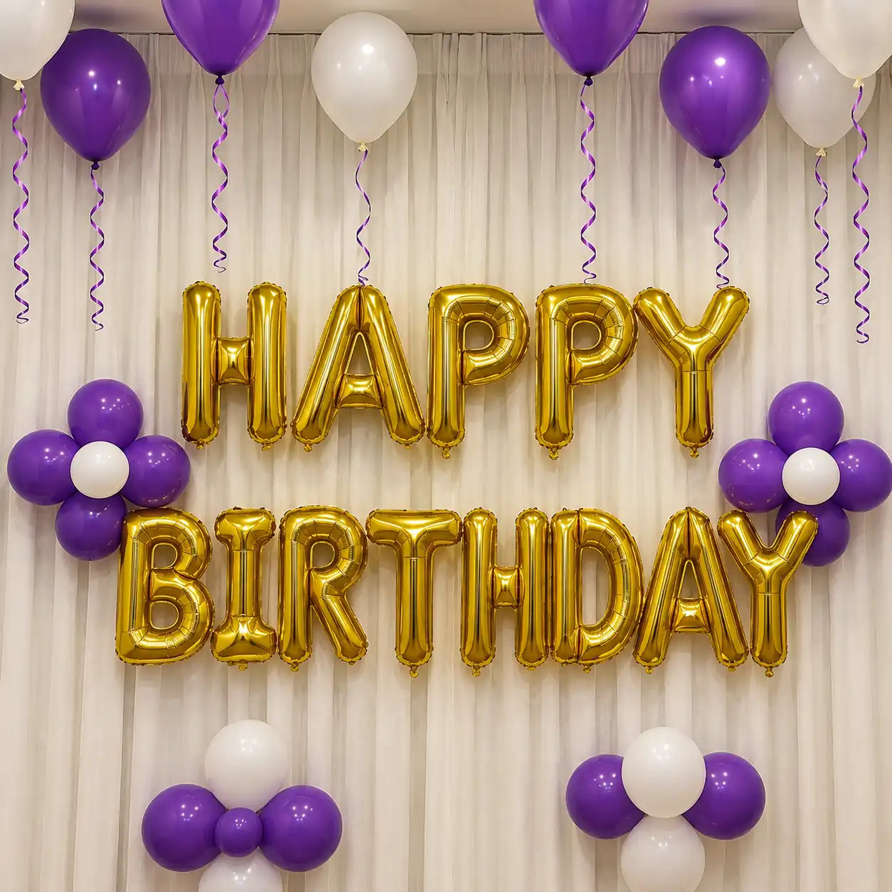 Simple Birthday Setup for kids