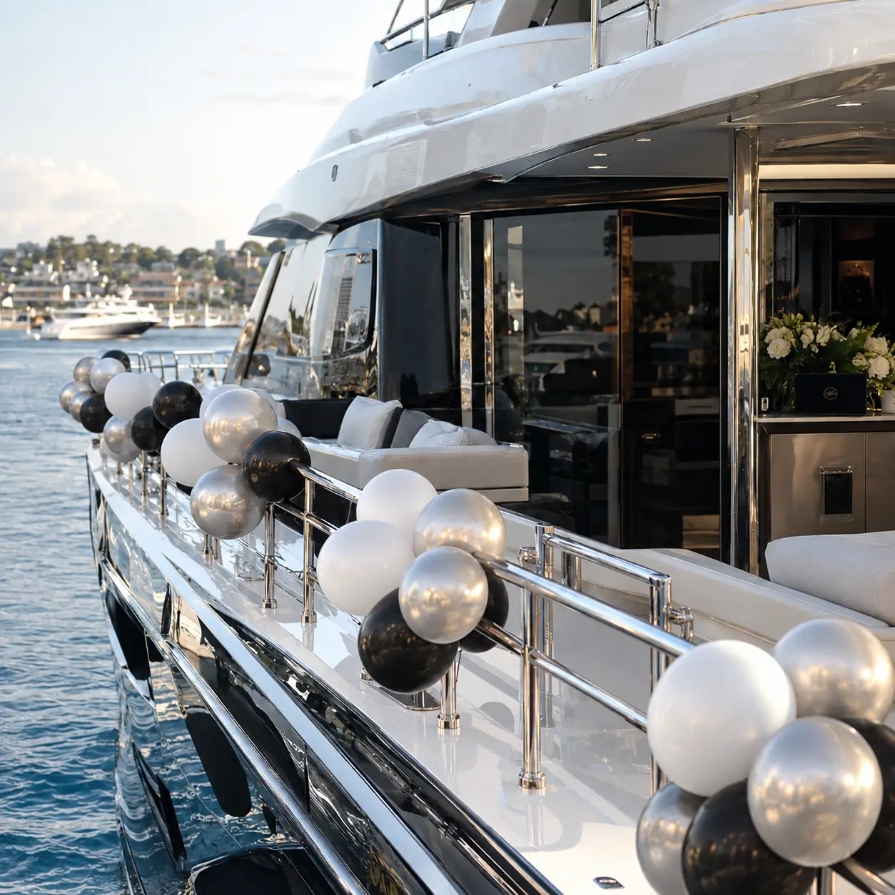 Yacht Birthday Celebration Decor