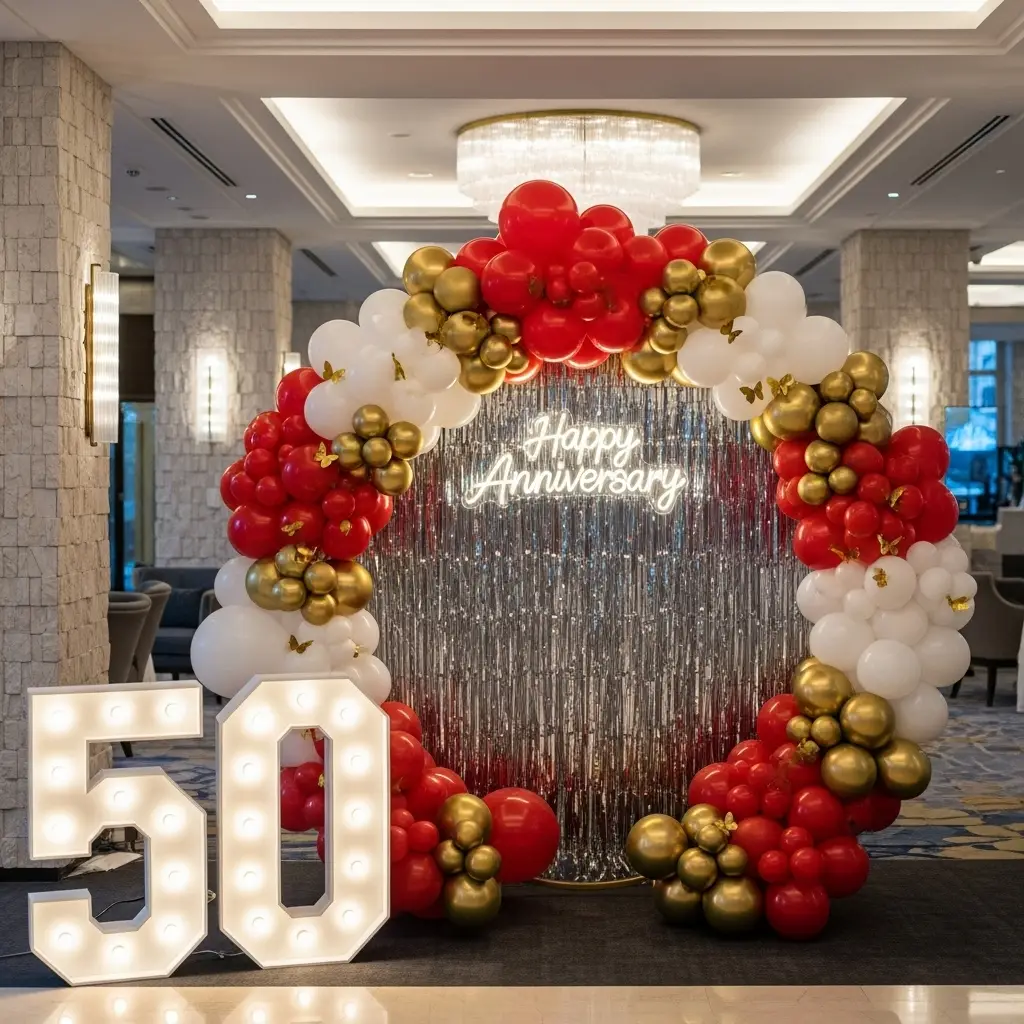 Luxury Anniversary Decor at Home