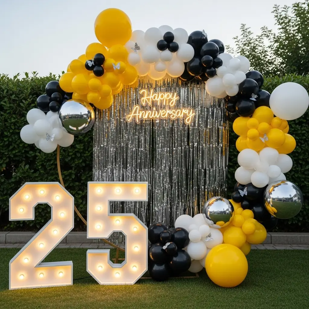 Surprise Anniversary Outdoor Decoration