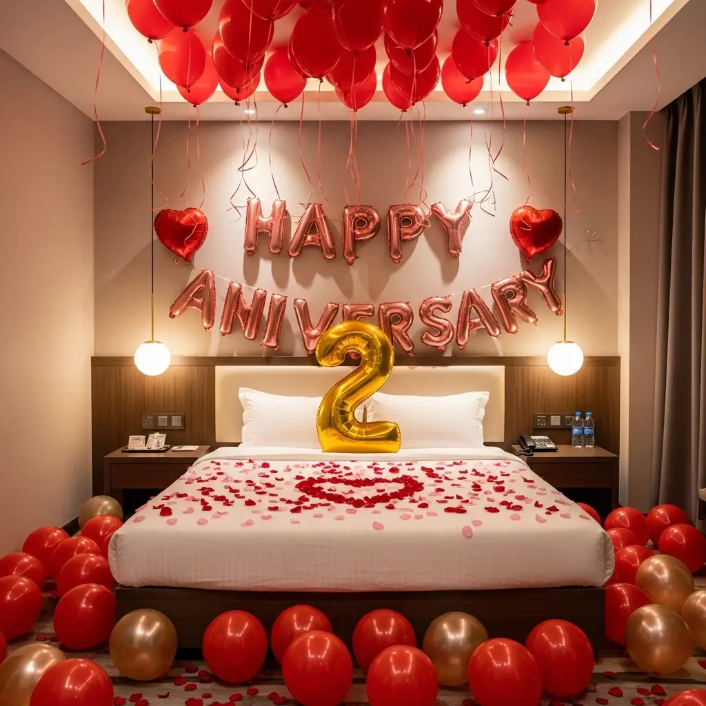 Pure Romance Anniversary Setup