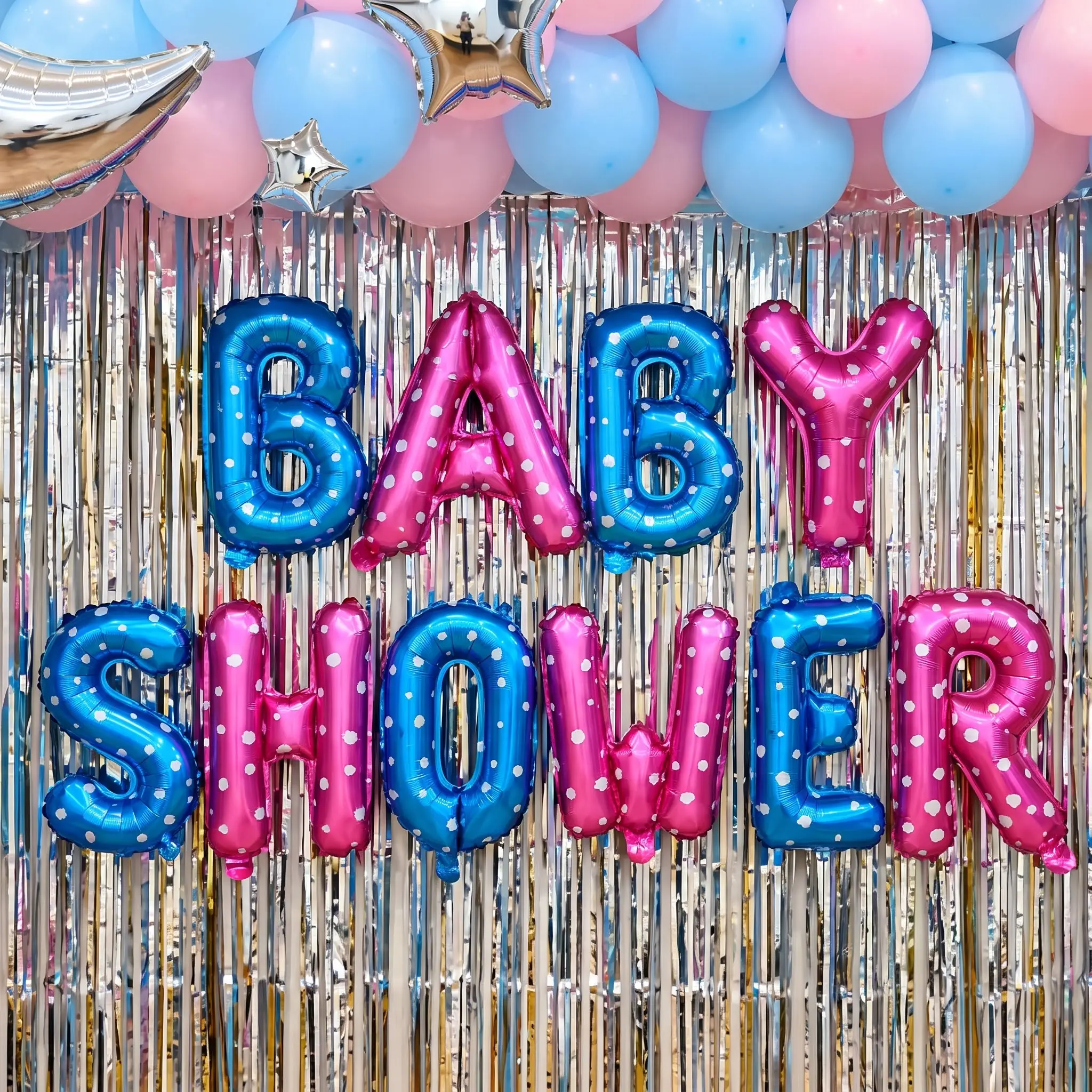 Delightful Baby Shower Background Setup