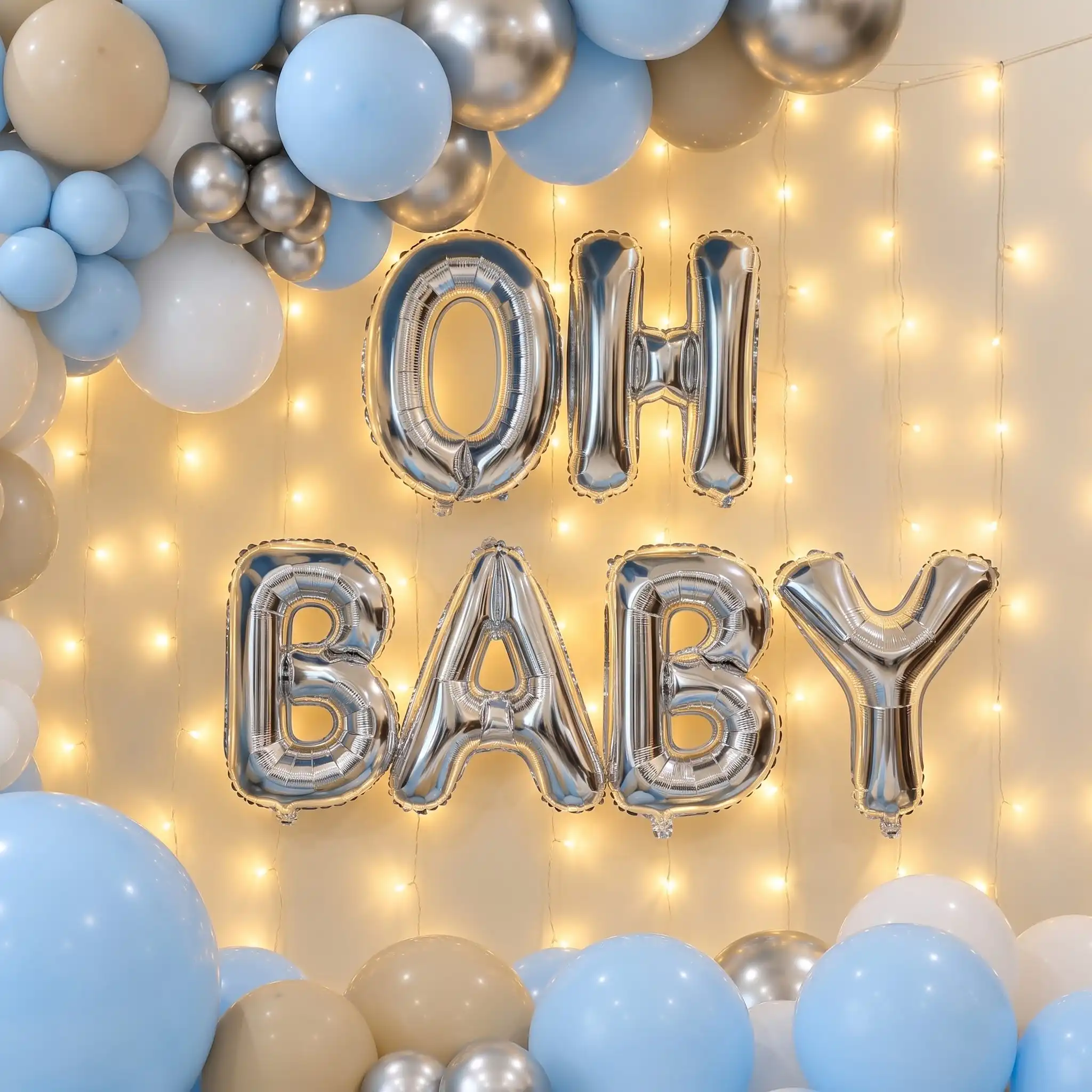 Bbc png — Elegant Oh Baby Balloon Decoration