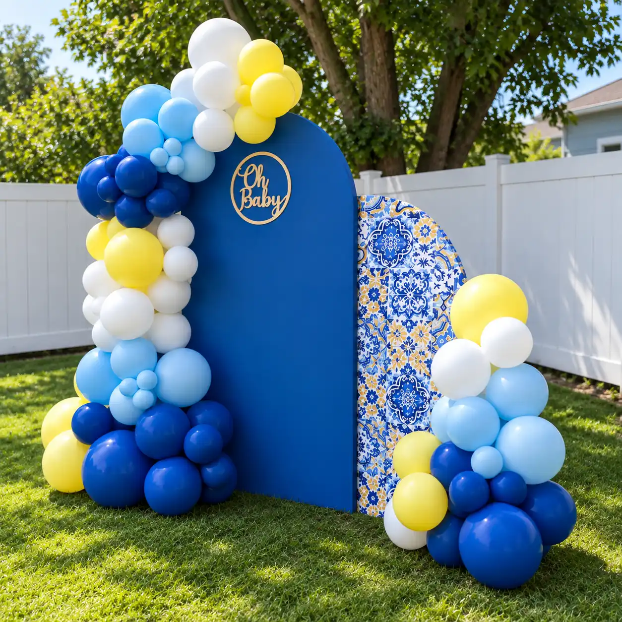 oh baby Backdrop Decoration