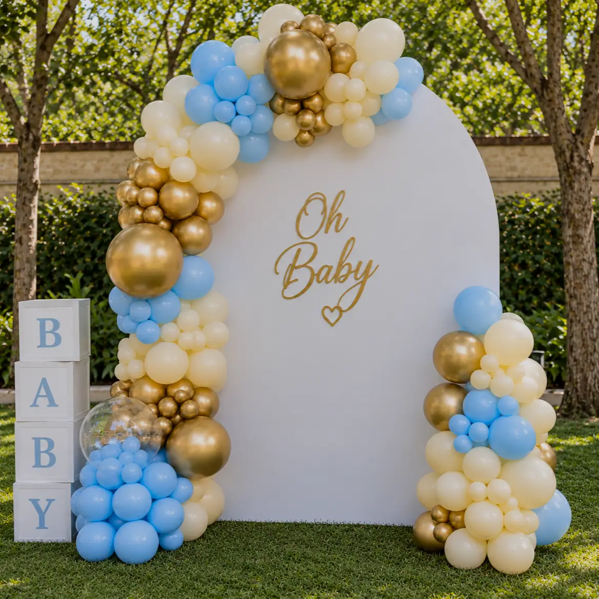 Pop of Joy Baby Shower Decoration