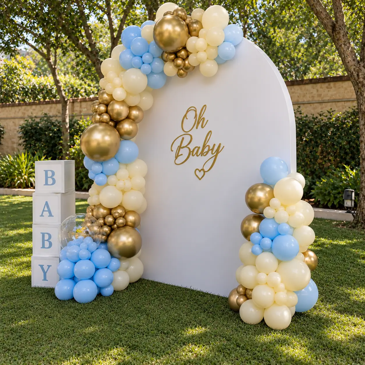 Pop of Joy Baby Shower Decoration