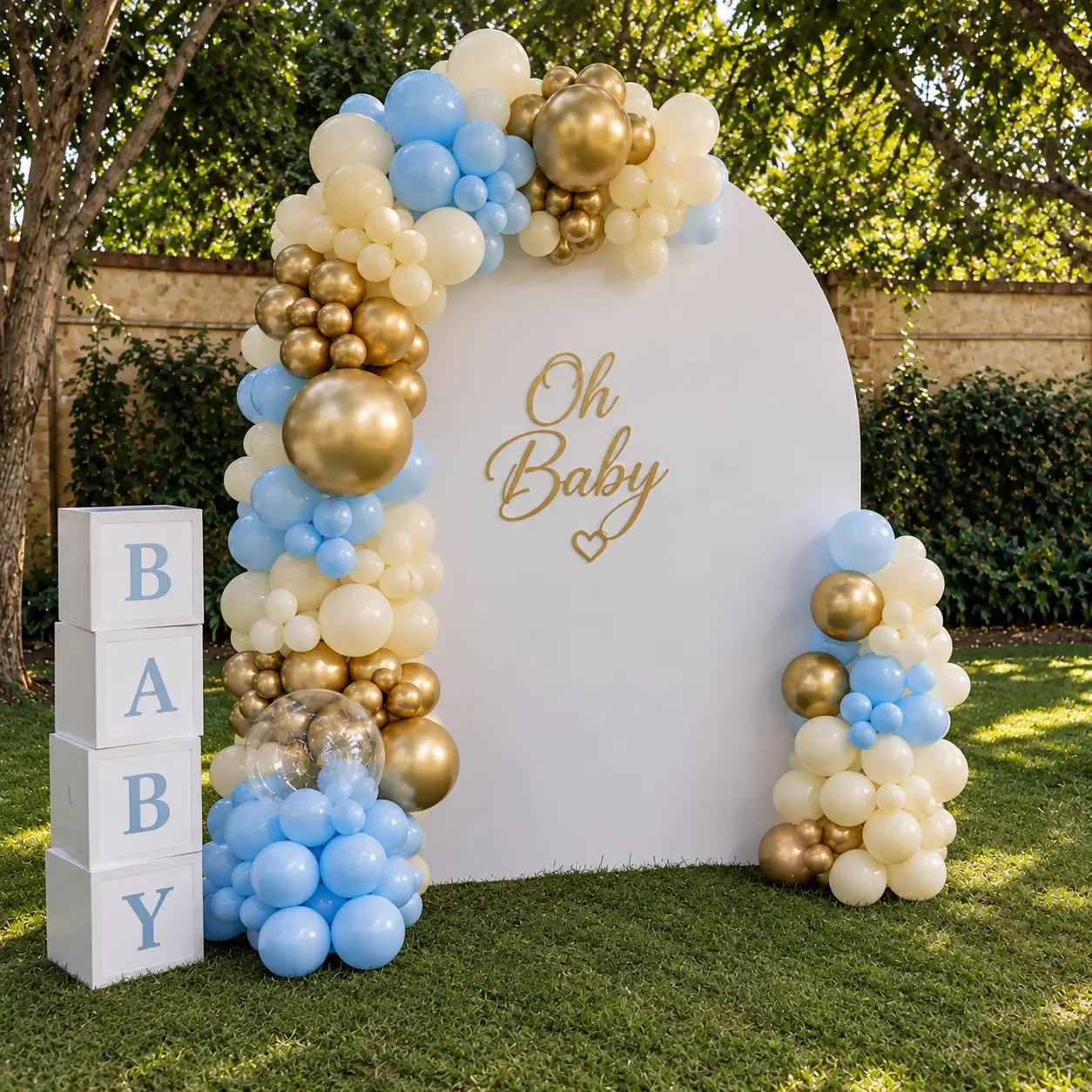 Pop of Joy Baby Shower Decoration