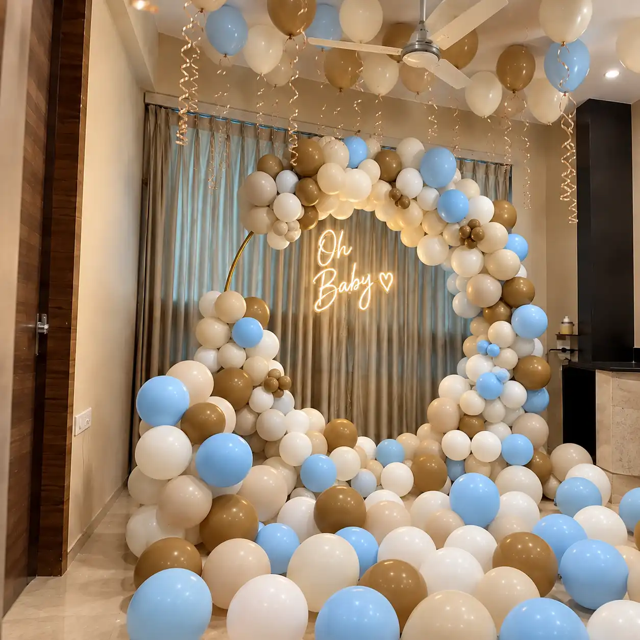 Trendy Baby Shower Ring Decor in Abu Dhabi