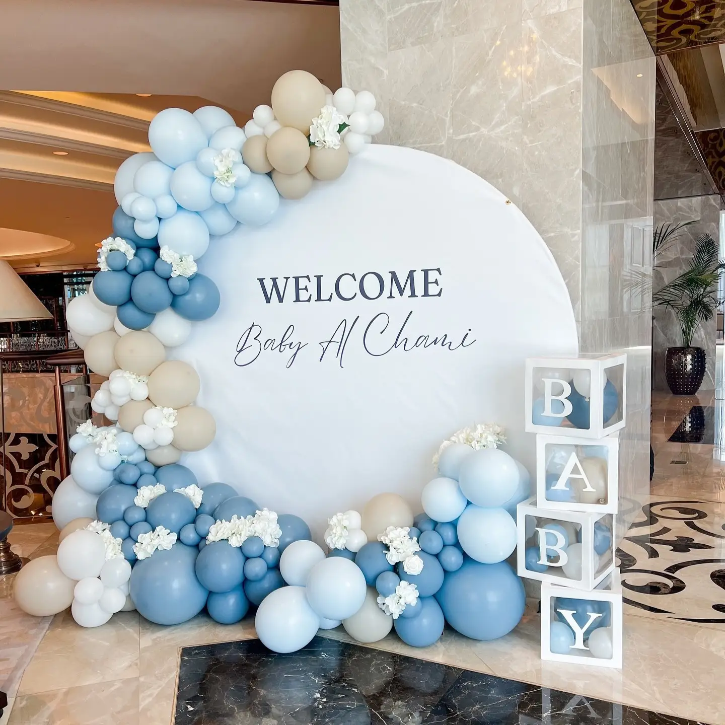 Baby Welcome Hall Decoration