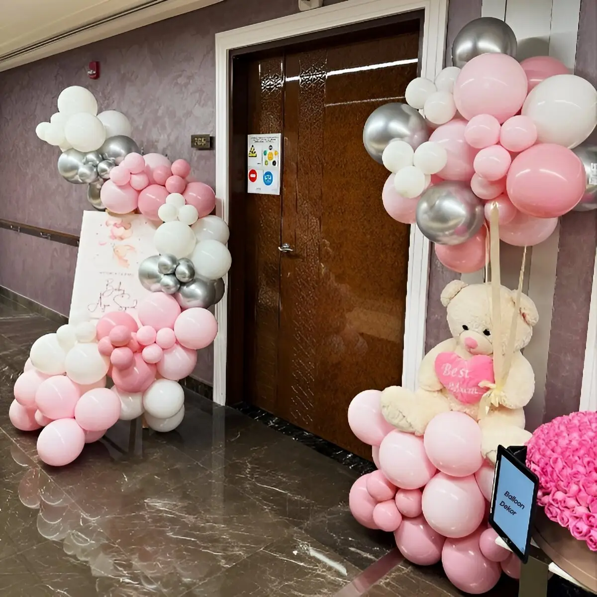 Tiny Toes, Big Dreams Baby Girl Welcome Setup