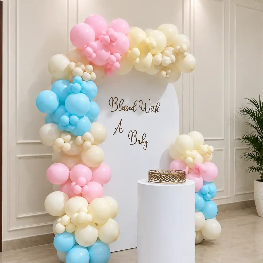 Chat gpt sep am — Bless with Baby Minimal Decoration