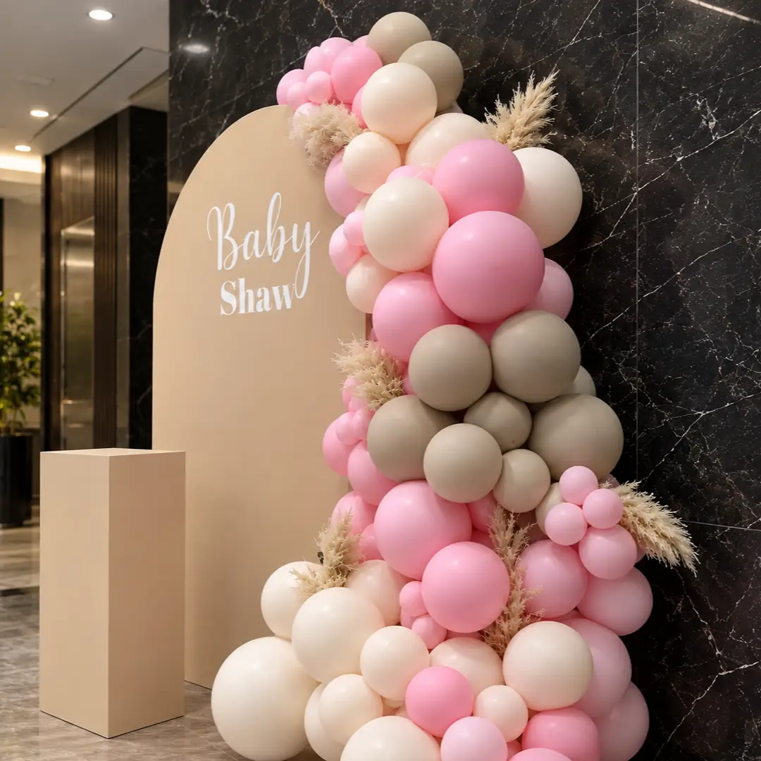 Little Miss is on Her Way Baby Shower Setup