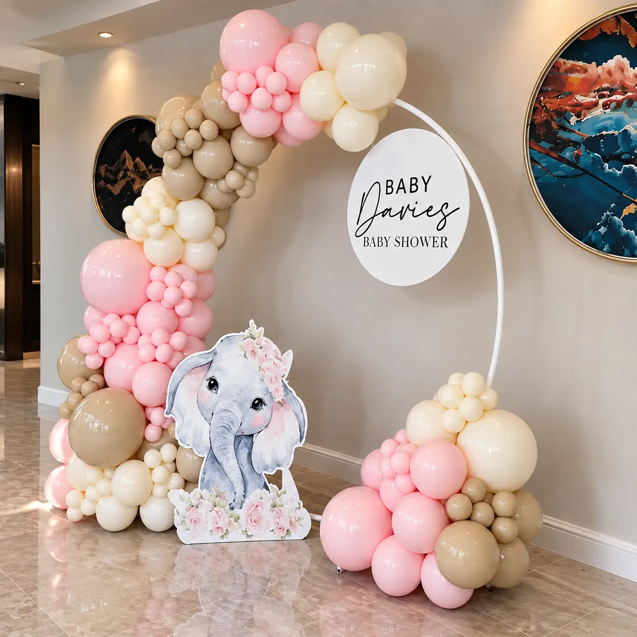 Oh Baby Girl! Welcome Baby Decoration