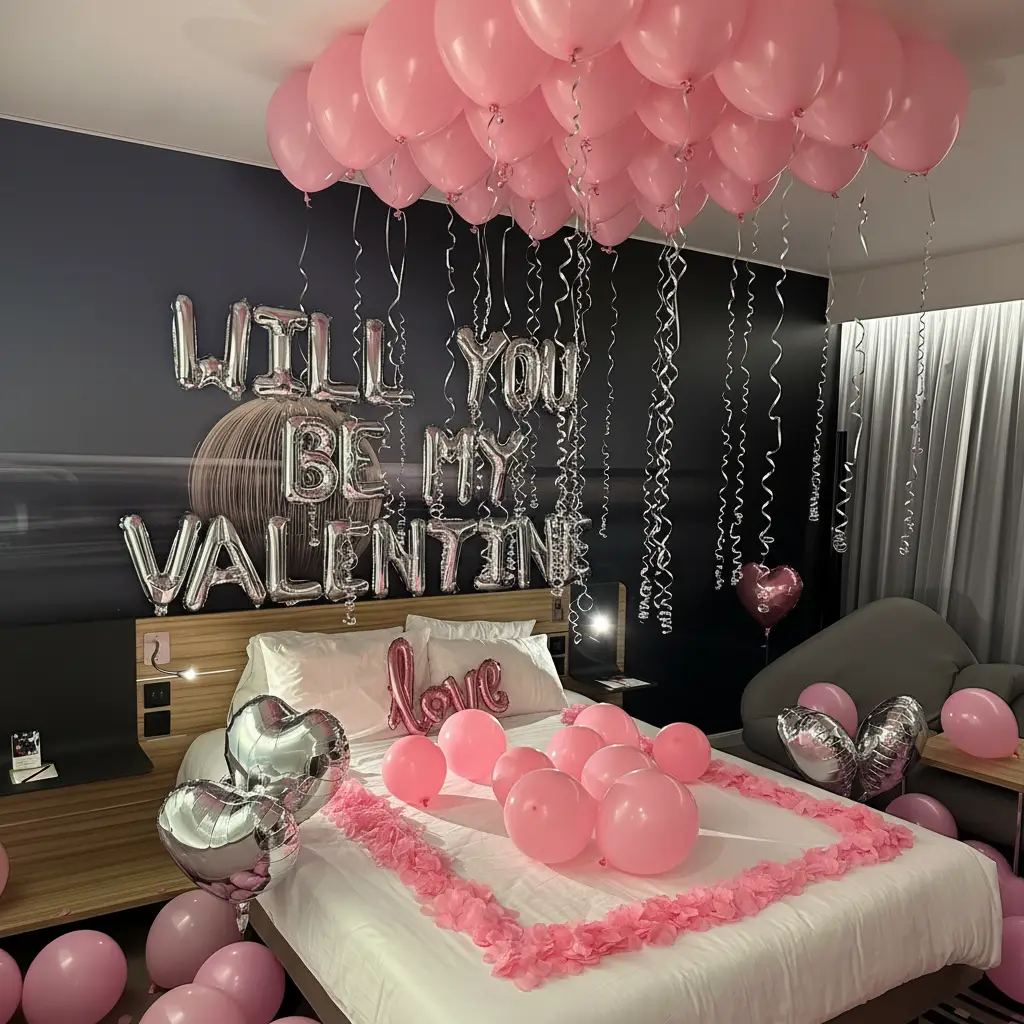 Valentine Day Surprise Decor