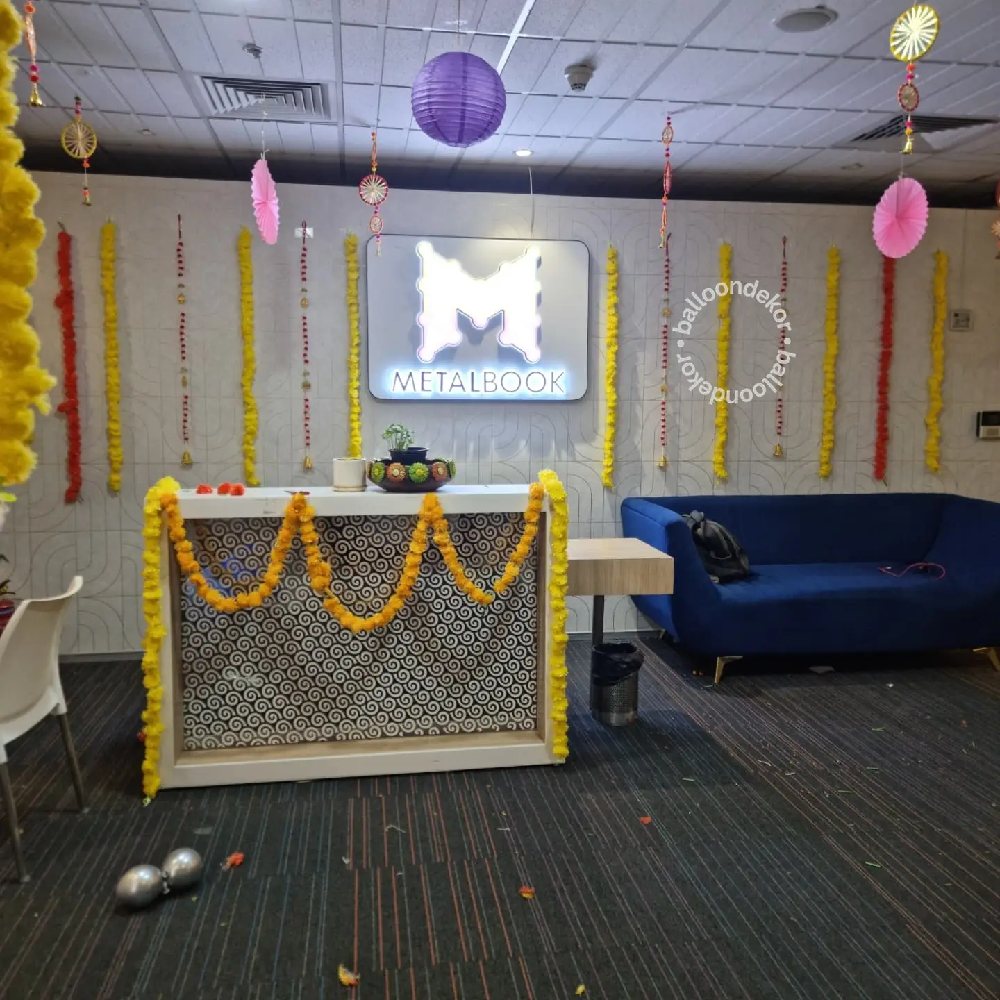 Corporate Diwali Office Decor Dubai