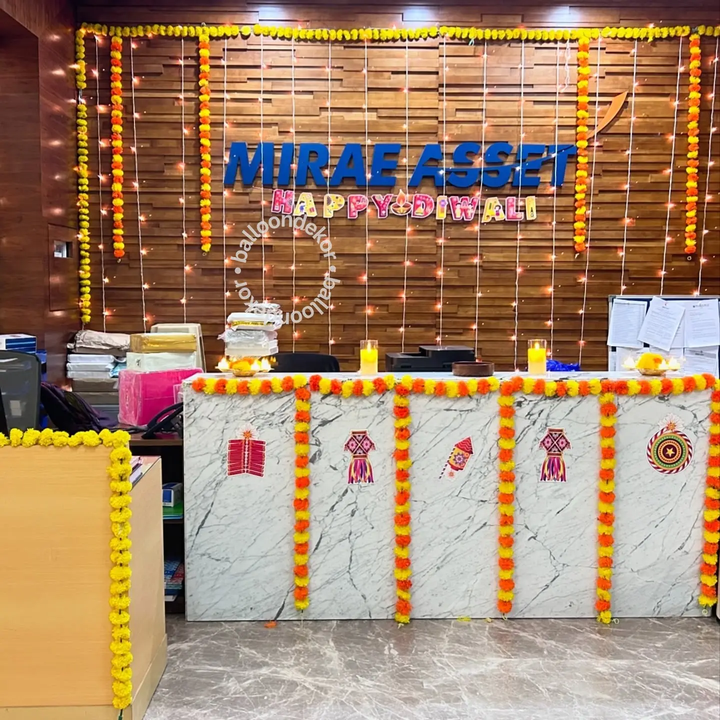 Diwali Theme Office Decoration in Dubai