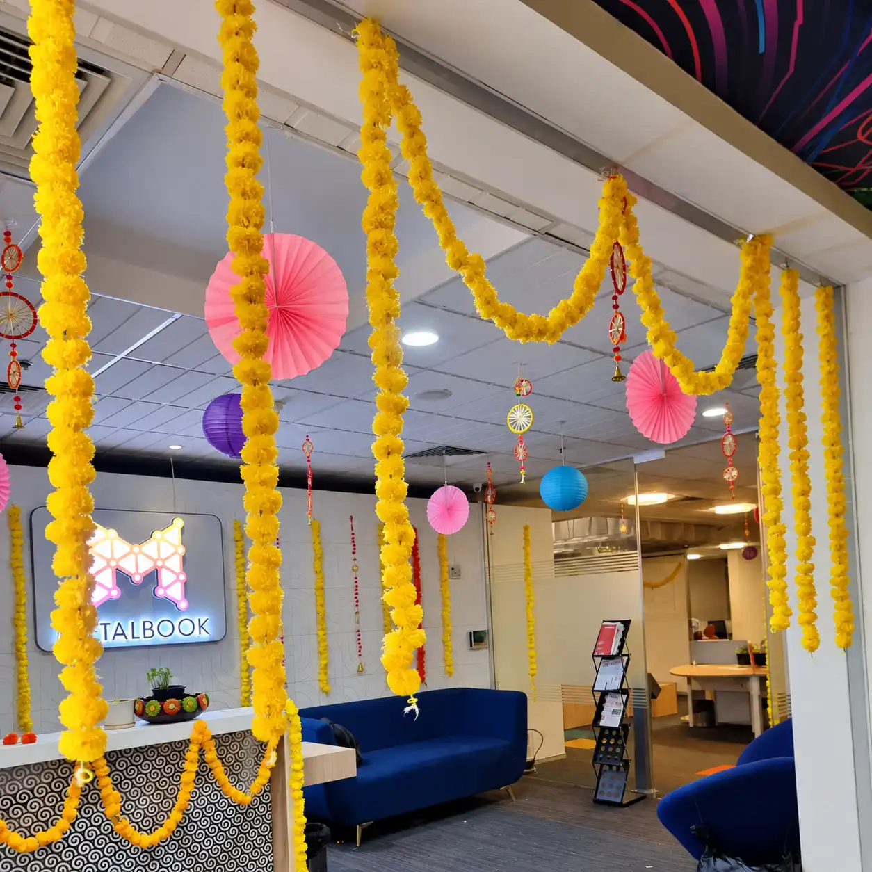 Corporate Diwali Reception Decor in Dubai