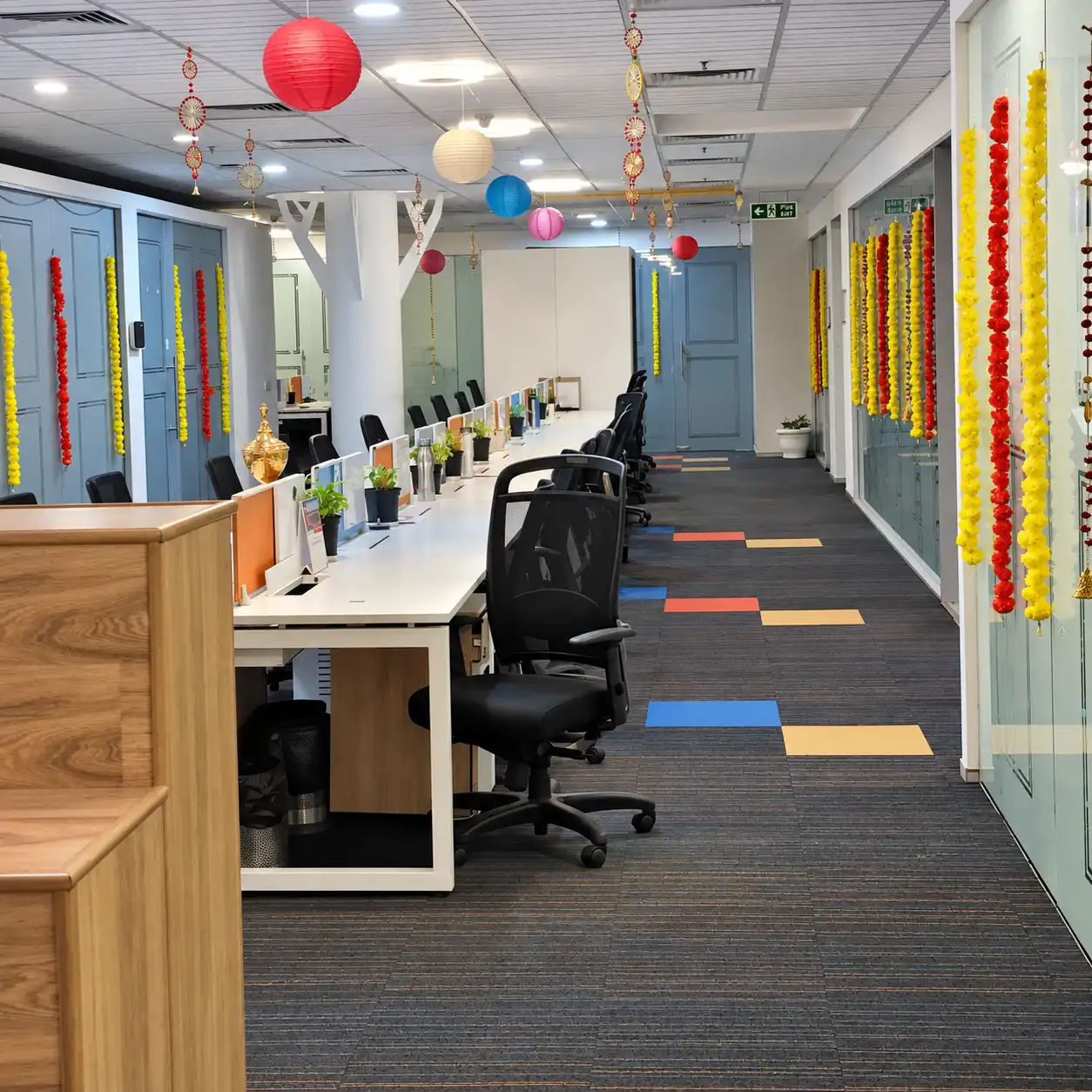 Corporate Diwali Reception Decor in Dubai