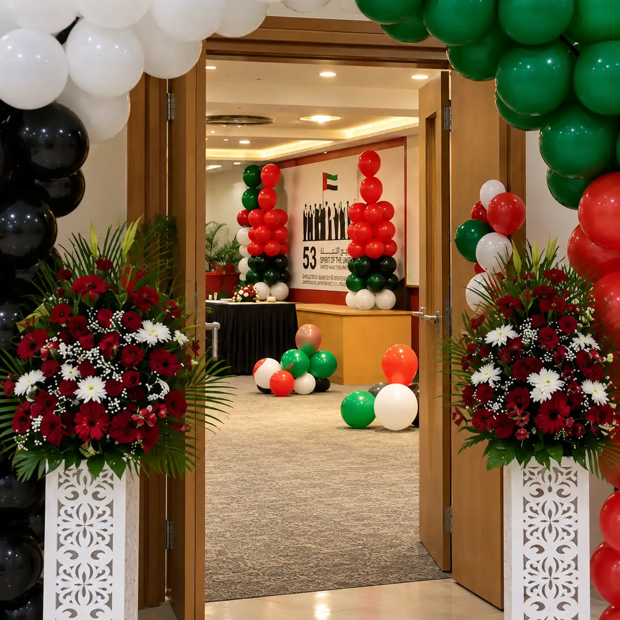 National Day Hall Room Decoration