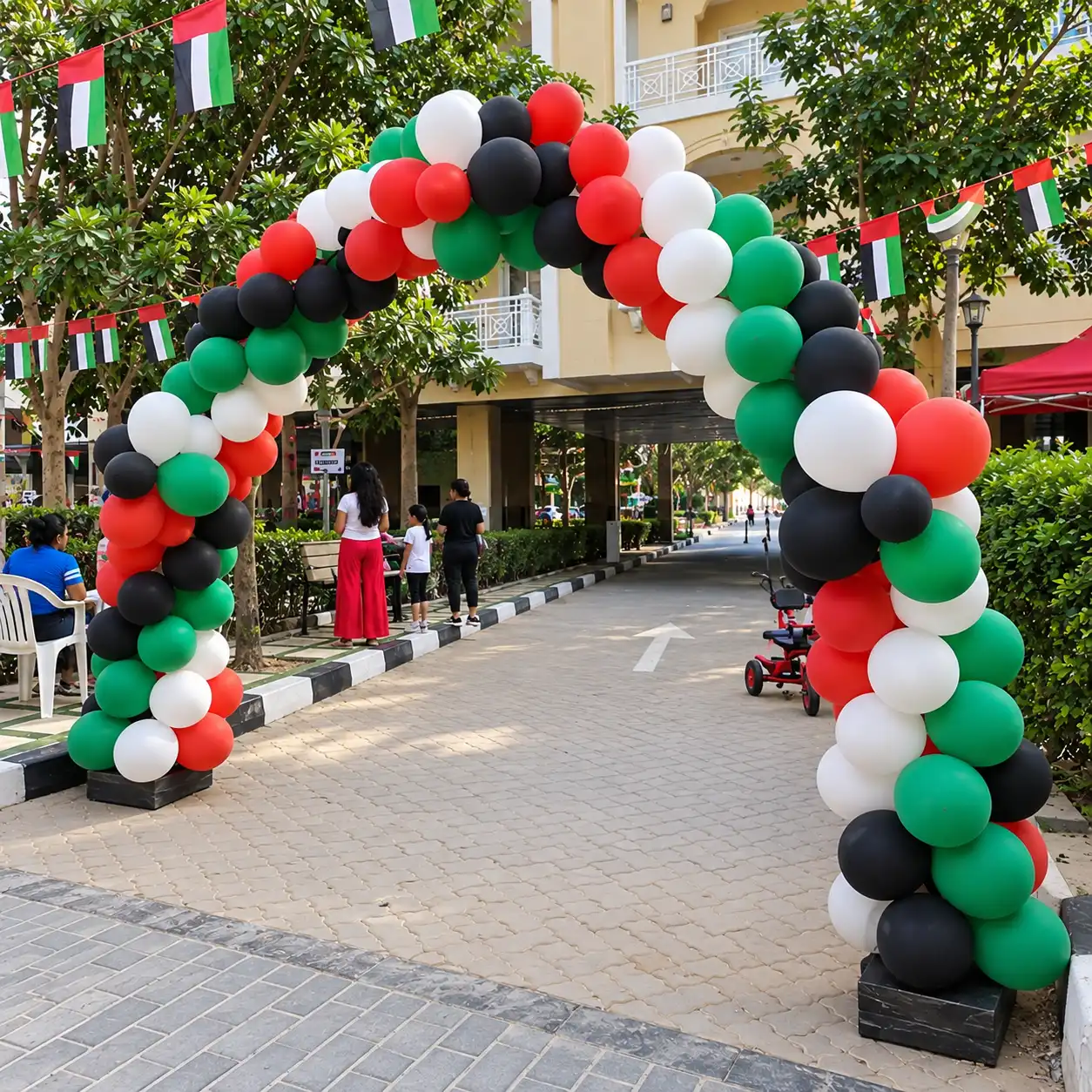 School National Day Decoration Dubai