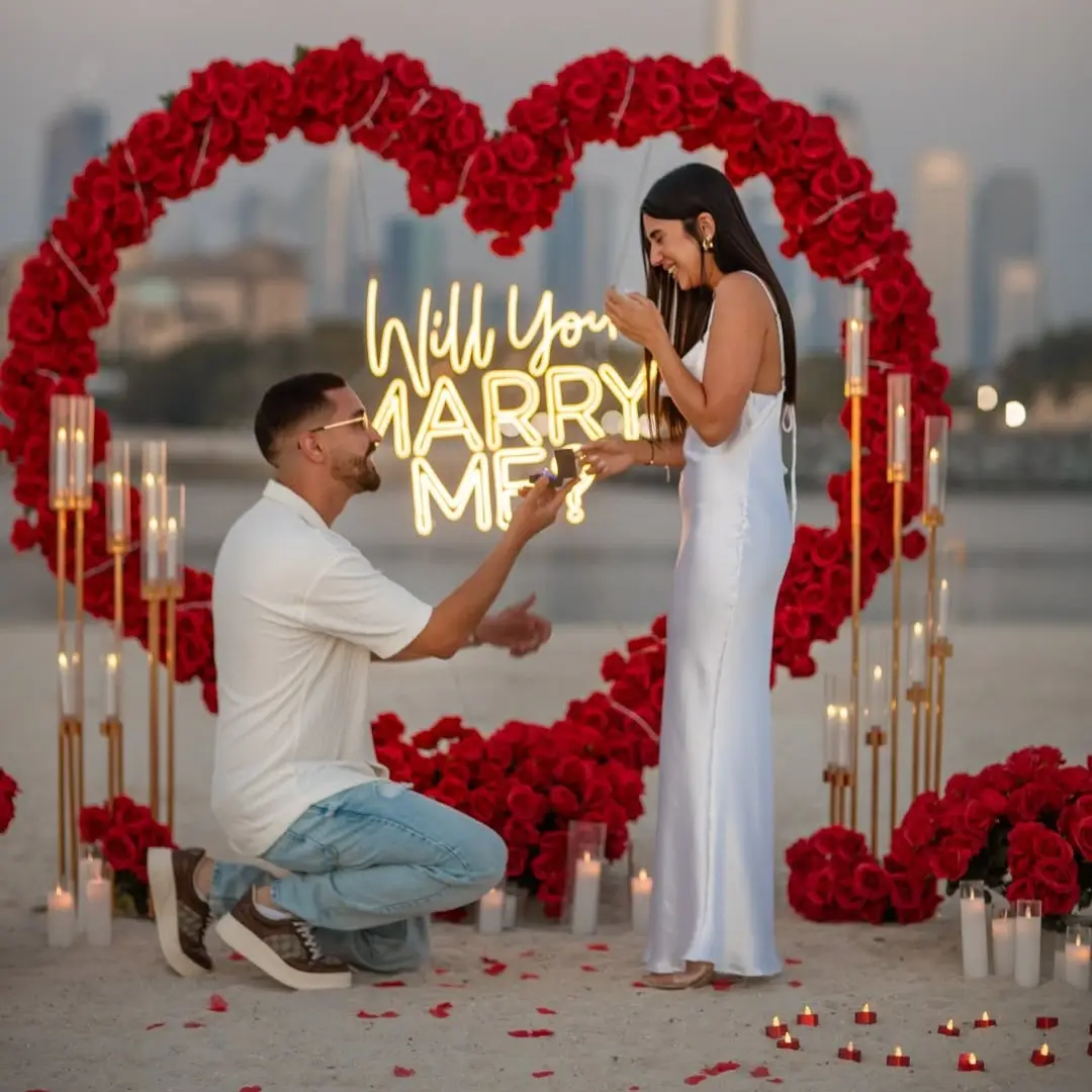 Outdoor Proposal Decoration