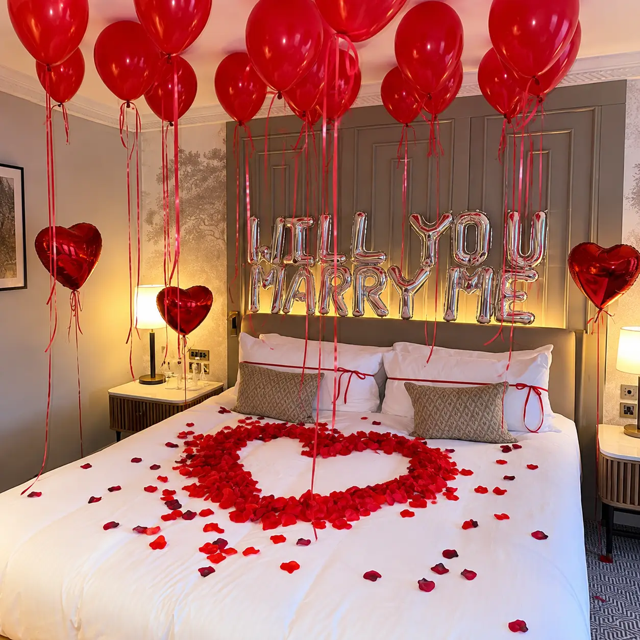 Perfect Proposal Room Decor in Abu Dhabi