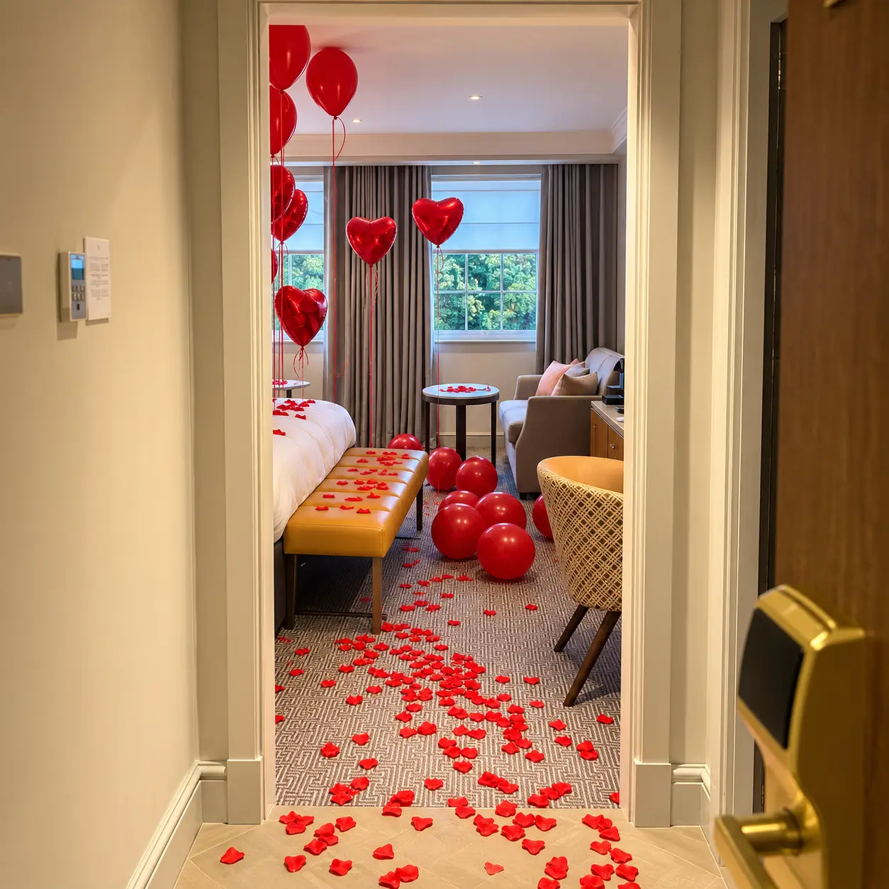 Perfect Proposal Room Decor in Abu Dhabi