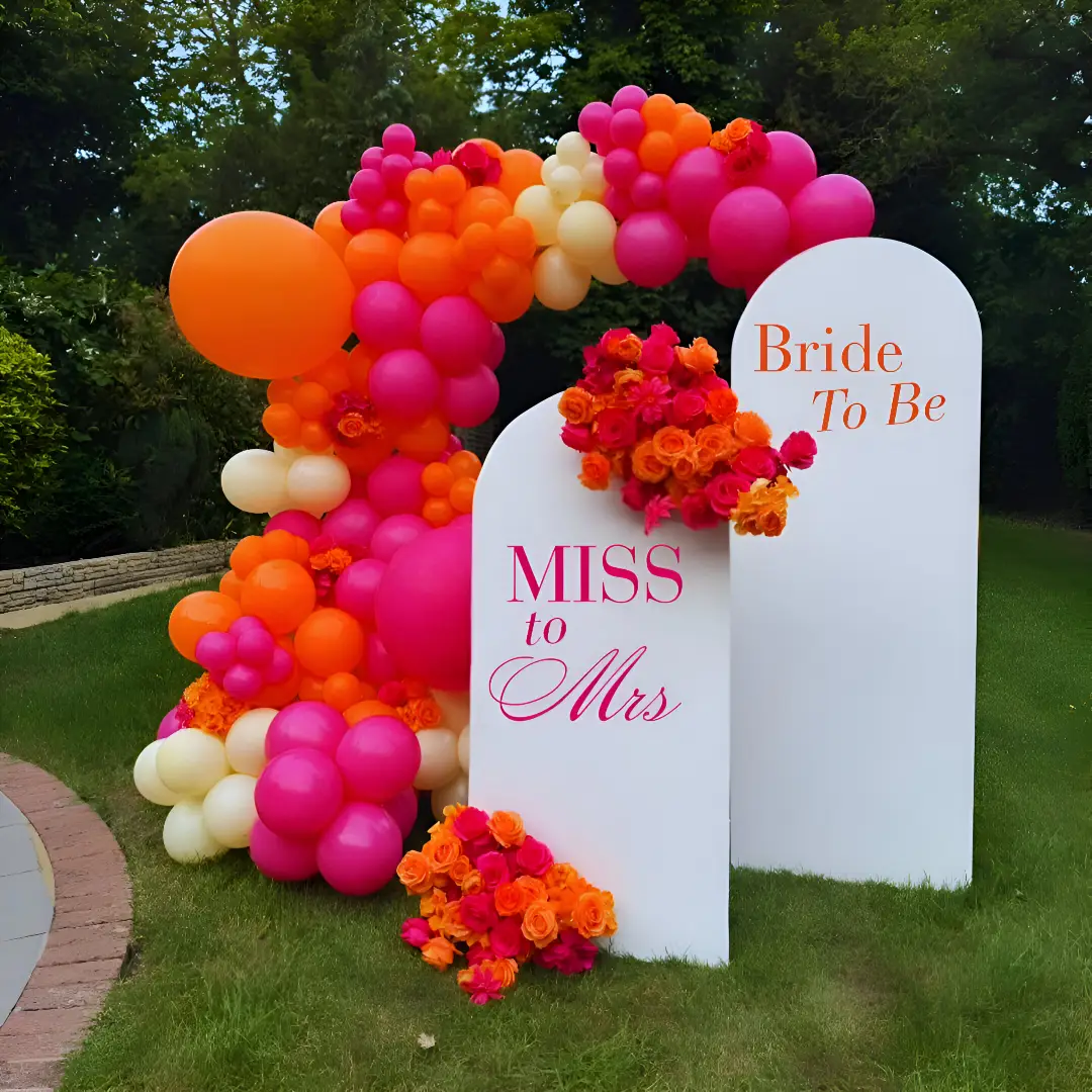 Pretty Pink Bride-to-Be Setup