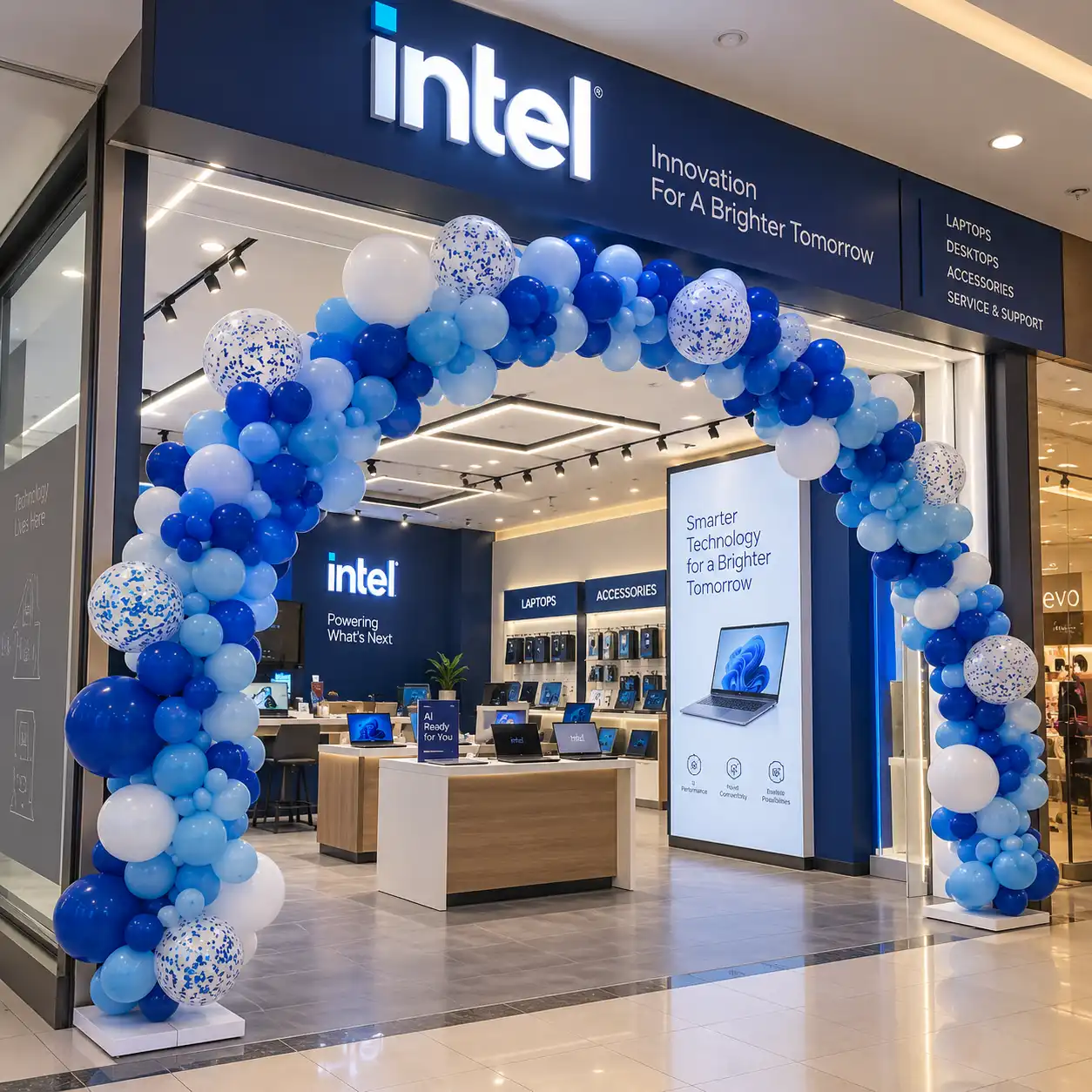 Balloon Arch For Store Opening