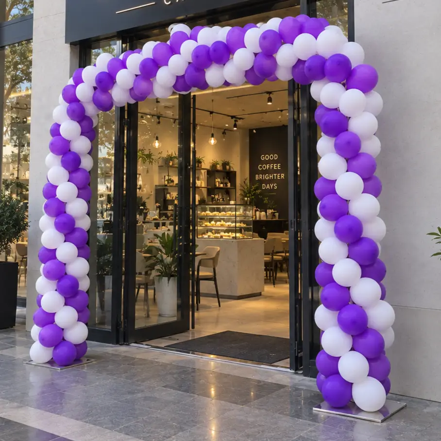 Coffee Shop Welcome Gate Decoration