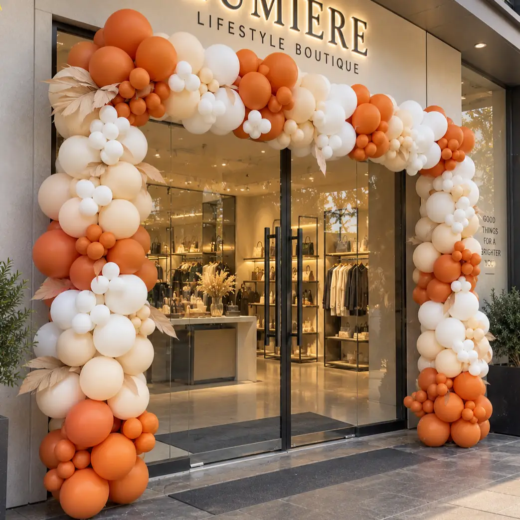 Grand Shop Opening Balloon Arch