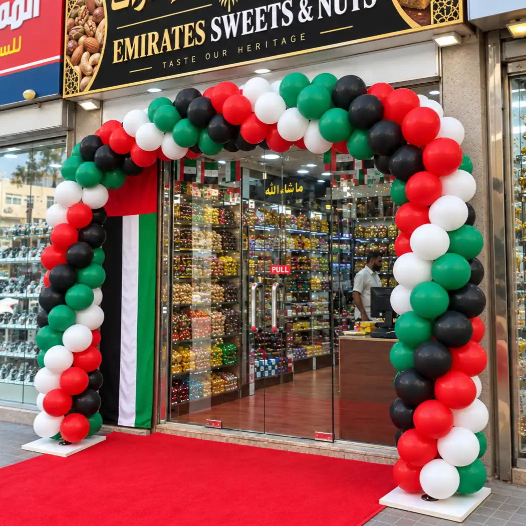 National Day Shop decoration Dubai