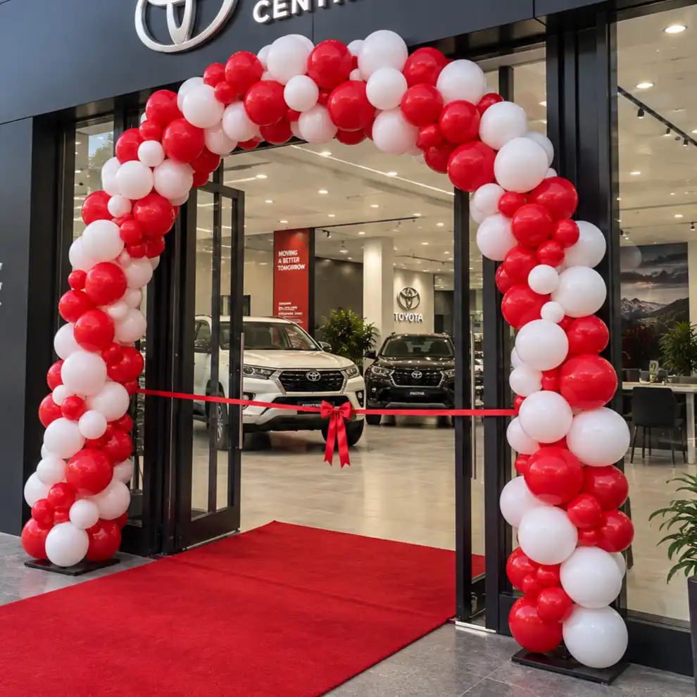 Showroom Entrance Balloon Decoration