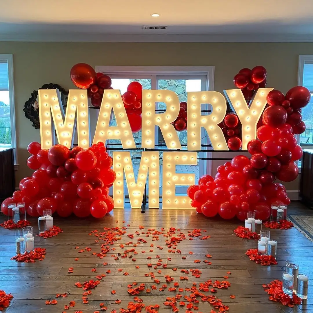 Marry Me Prposal Setup 